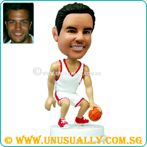 Fully Customized 3D Male Basketball Figurine